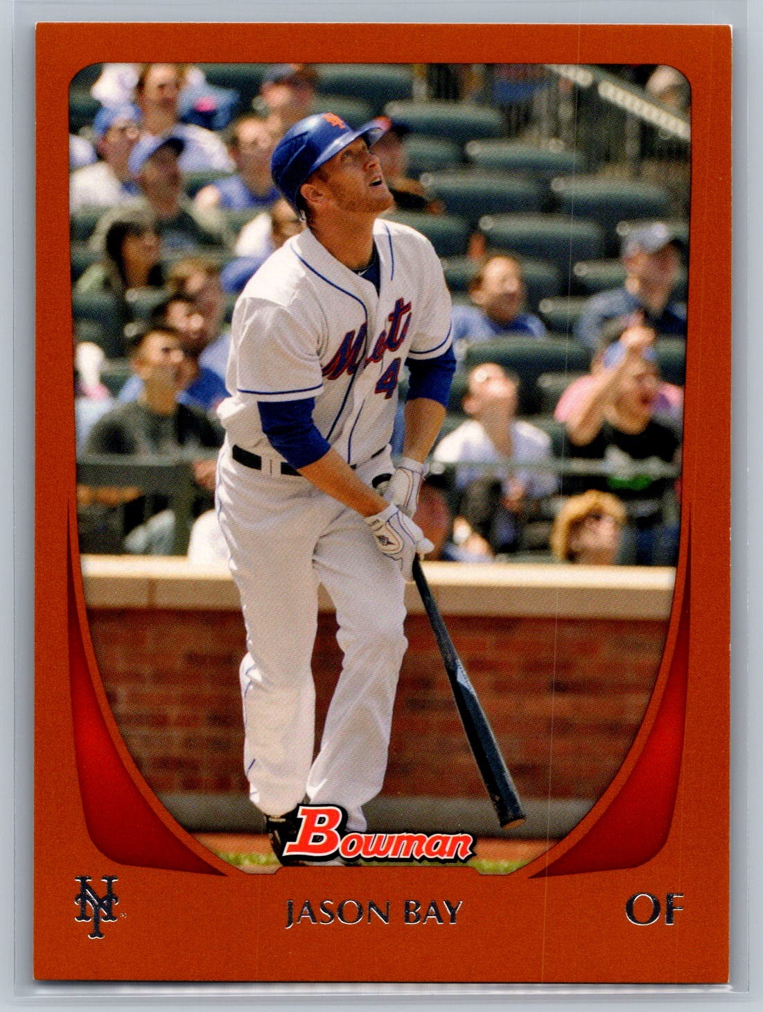Jason Bay 2011 Bowman #29 Orange /250