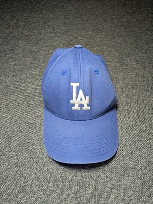 47 Brand LA Dodgers Clean Up Hat Blue Adjustable Strapback MLB Kids Cap