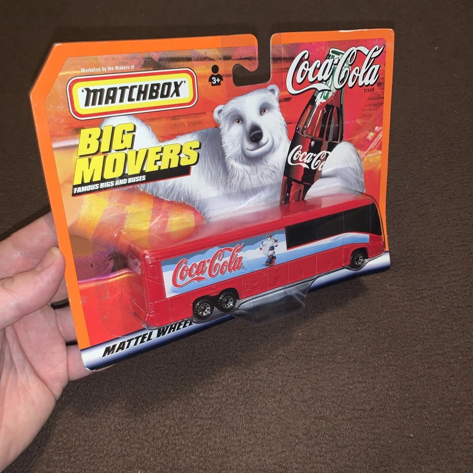 Matchbox Big Movers Coca Cola Bus - Image 3 of 4