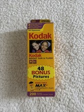 Kodak Bright Sun Flash 200 35mm Color Print Film 4 Rolls