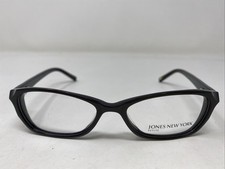 Jones New York J206 Black/Gray Horn 49-15-135 Full Rim Eyeglasses Frame JS82
