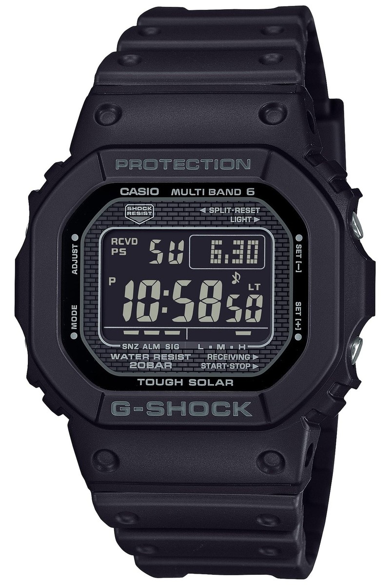 【ほぼ未使用】 G-SHOCK GW-5000HS-1JF Unused CASIO G-SHOCK GW-5000HS-1JF Black DIGITAL Men's Watch