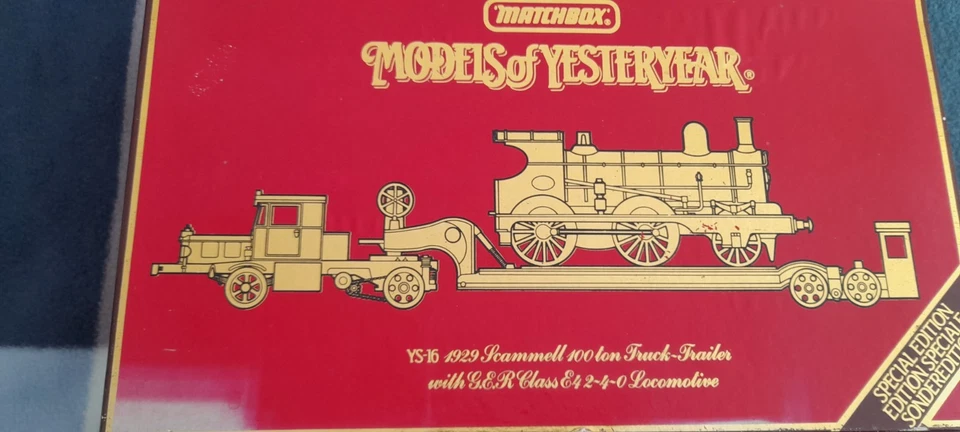 Matchbox Models of Yesteryear YS-16, 1929 Scammel 100t Truck Trailer - Bild 3 von 3