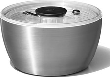 OXO Steel Salad Spinner | Torn or Open Box