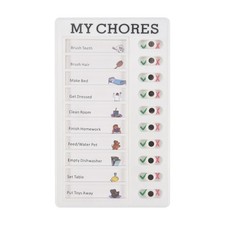 Checkliste für  Aufgaben  Plastik Tafel, Abnehmbare und Wiederverwendb7361