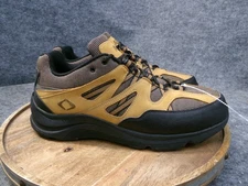 Apex Men's Trail Runner Active Shoe Sierra Brown Nubuck Mesh US Size 12.5 Wide