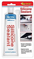 Star Brite Silicone Sealant Clear 2.8 Oz. 082102P 
