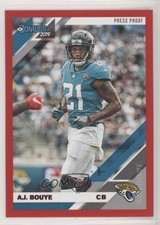 2019 Panini Donruss Press Proof Red AJ Bouye #126 n1u