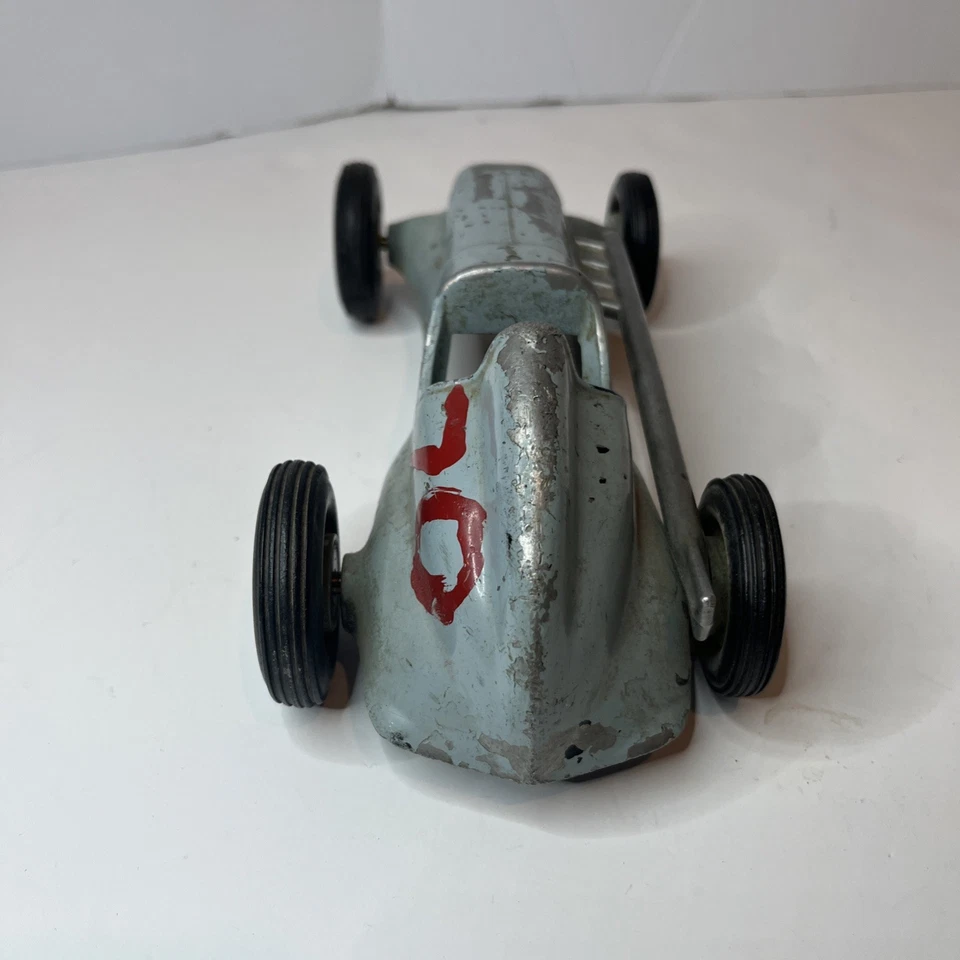 Vintage COX THIMBLE DROME SPECIAL - No Engine Silver Metal Body - 8 1/2” Long - Image 3 of 4