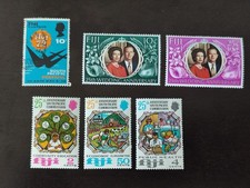 D2077 - Fidschi Fiji - 1972 - Mi 295 296 297 298 299 300 - MH* MNH ** Gestempelt
