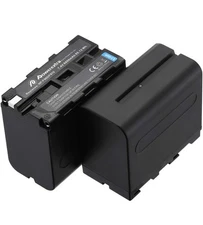 Powerextra 2 Pack Replacement NP-F970 Battery Compatible with Sony DCR-VX2100