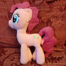 Famosa Softies My Little Pony Pinkie Pie Pink Pony  Soft Plush Toy 12"
