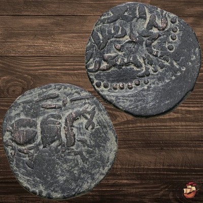 Seljuks of Rum coin - QILIJ ARSLAN II (1156-1192) Sultanate of Rum horse @b2288