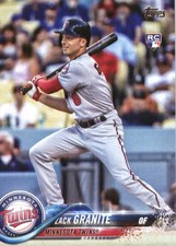 2018 Topps #115 Zack Granite RC - BB