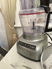 KitchenAid 3.1L Food Processor Grey -  (Model 5KFP1335BCU0) With Accessories