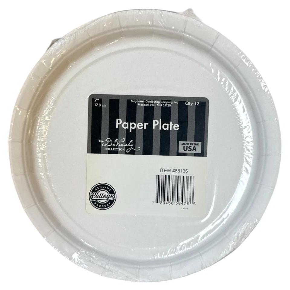 Platos de postre de 7" Notre Dame lucha irlandesa NCAA deportes universitarios fiesta de graduación Foto 2 de 3