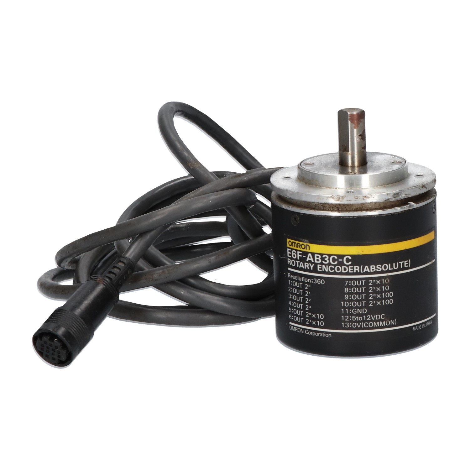 Omron E6F-AB3C-C Motor Used UMP