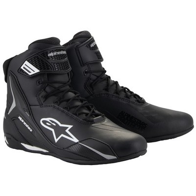 Alpinestars Stella Faster-4 Motorradschuhe Damen Schwarz Motorradsneaker