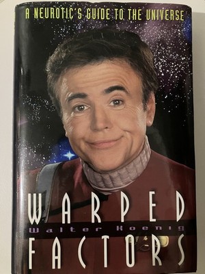 Autographed Hardback of ''Warped Factors'' (Walter Koenig)