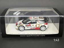 Spark 1/43 Citroen DS3 WRC Monte Carlo 2015 Abu Dhabi WRT Model Car