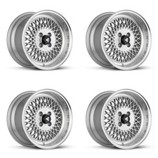 4x Enkei Enkei92 Wheels 15x7 4x114.3 Et38 Cb72.6 Silver