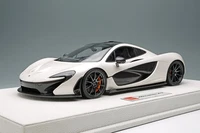 Make Up EML149D 1/18 Mclaren P1 2013 Perlenweiß Modellauto Eidolon Limitiert