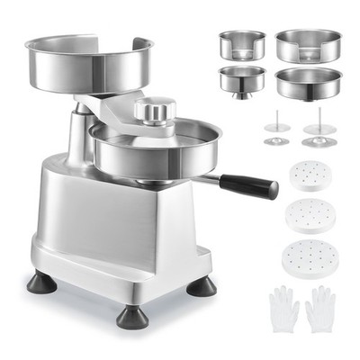 Uimoso Kommerzielle Burgerpresse Hamburgerformer 10/13/15 cm Pressmaschine