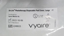 10-Vyaire AirLife Phototherapy Disposable Pad Cover, Lg use w/GE BiliSoft System