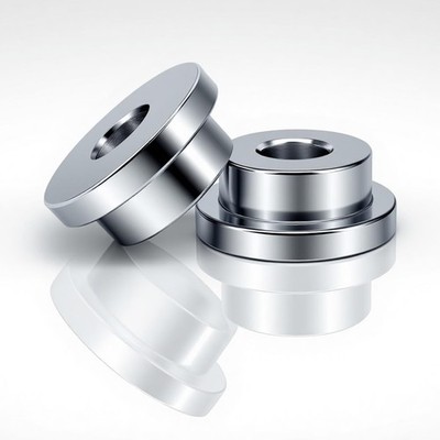 Solid Handlebar Riser Bushings Kit Compatible With Harley Softail Dyna