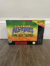 🔥 Super Mario All Stars Plus World SNES Brand New Sealed Copy 🔥