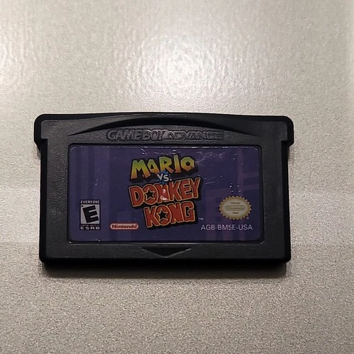 Mario vs Donkey Kong for the Nintendo Gameboy Advance. Cartridge only