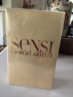 SENSI EDP GIORGIO ARMANI 50ml 1.7 fl oz Spray Made in France Vintage SEALED