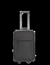 18" Softside Pilot Case Carry-On Luggage, Black
