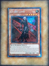 Yugioh K9-00 Lupis JUSH-EN034 Collector Rare 1st Ed NM