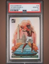 2024 Panini Donruss - Downtown! Jayden Daniels #16 (RC)