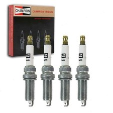 4 pc Champion Iridium Spark Plugs for Toyota Corolla 1.8L L4 2009-19 | Fine-w...