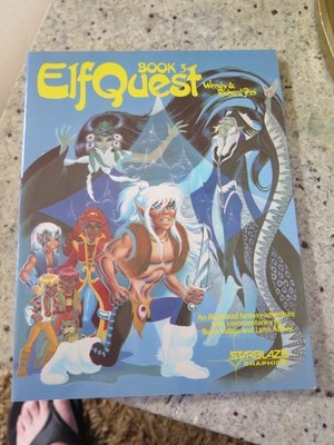 ELFQUEST BOOK 3 SC STARBLAZE GRAPHICS PINI 1ST PRINT VERY RARE OOP B