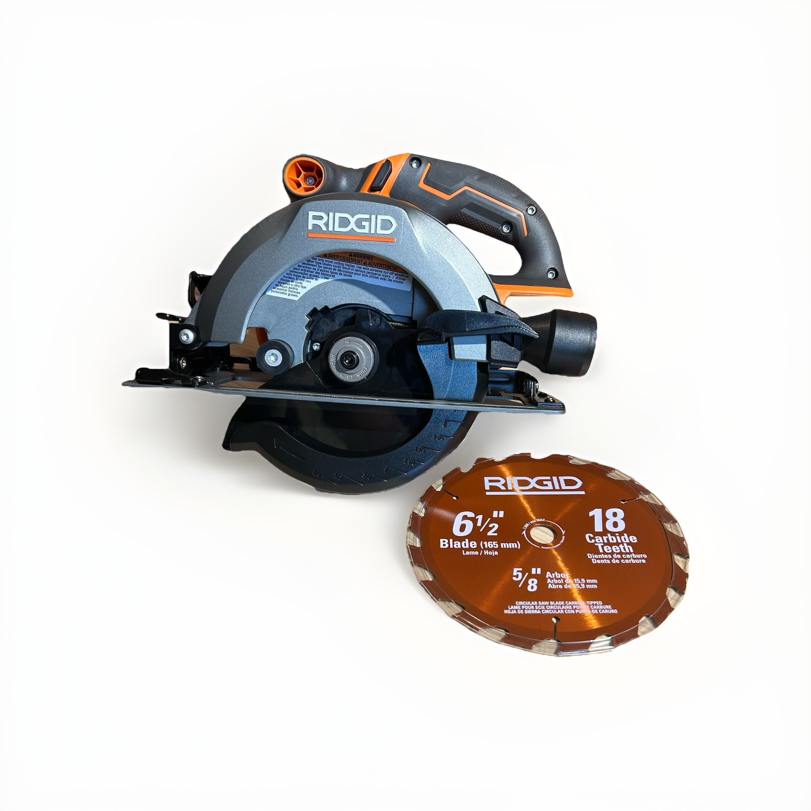 RIDGID R8651 18V Cordless 6 1/2 in. Circular Saw (Tool Only)