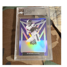 Leaf 2020 Valiant Stephen Guidry Prismatic Purple Pre-Prod Proof 1/1 #BA-SG1