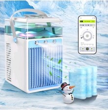 Portable Air Conditioner, 800ML Mini Portable Air Cooler with App Control, 4 in 