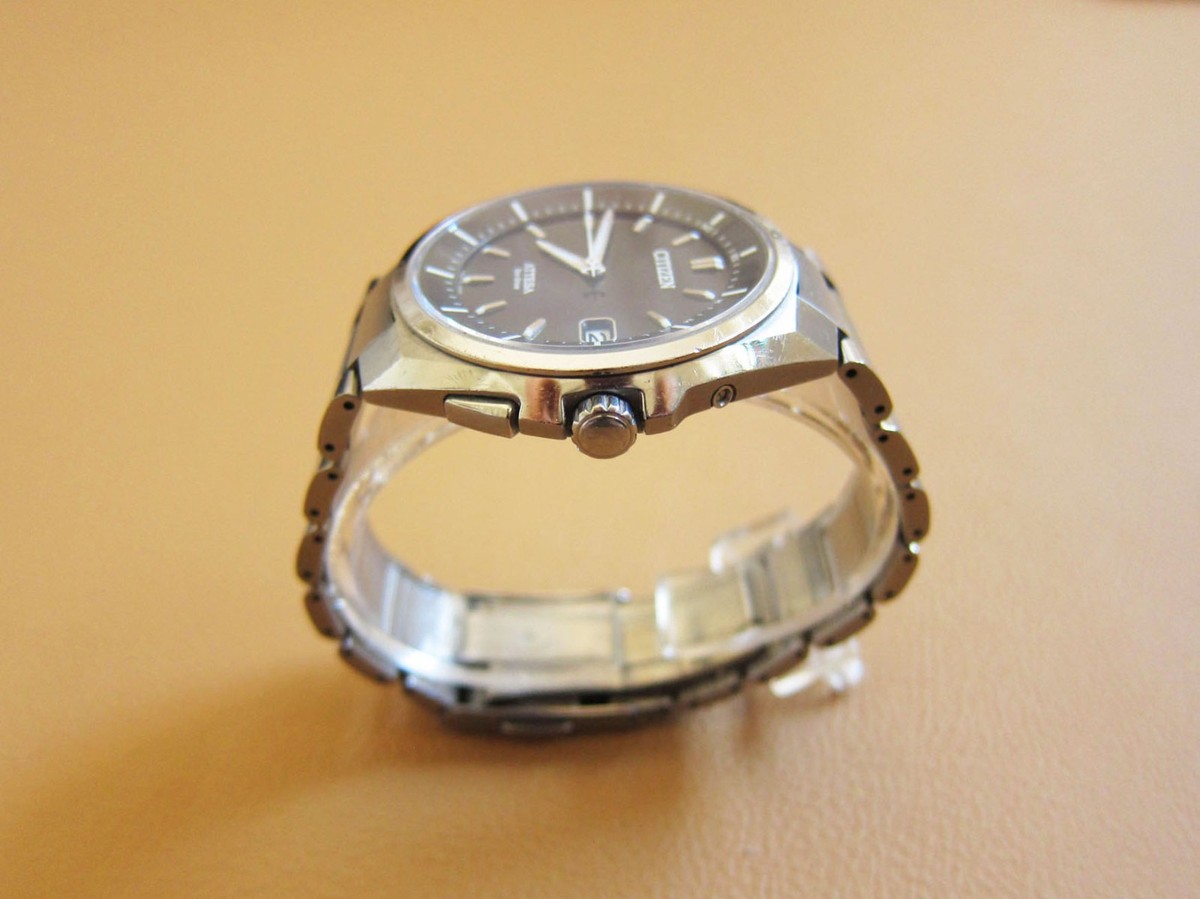 CITIZEN Attesa Eco-Drive H110-T016308 Y Titanium Radio Wave Men's