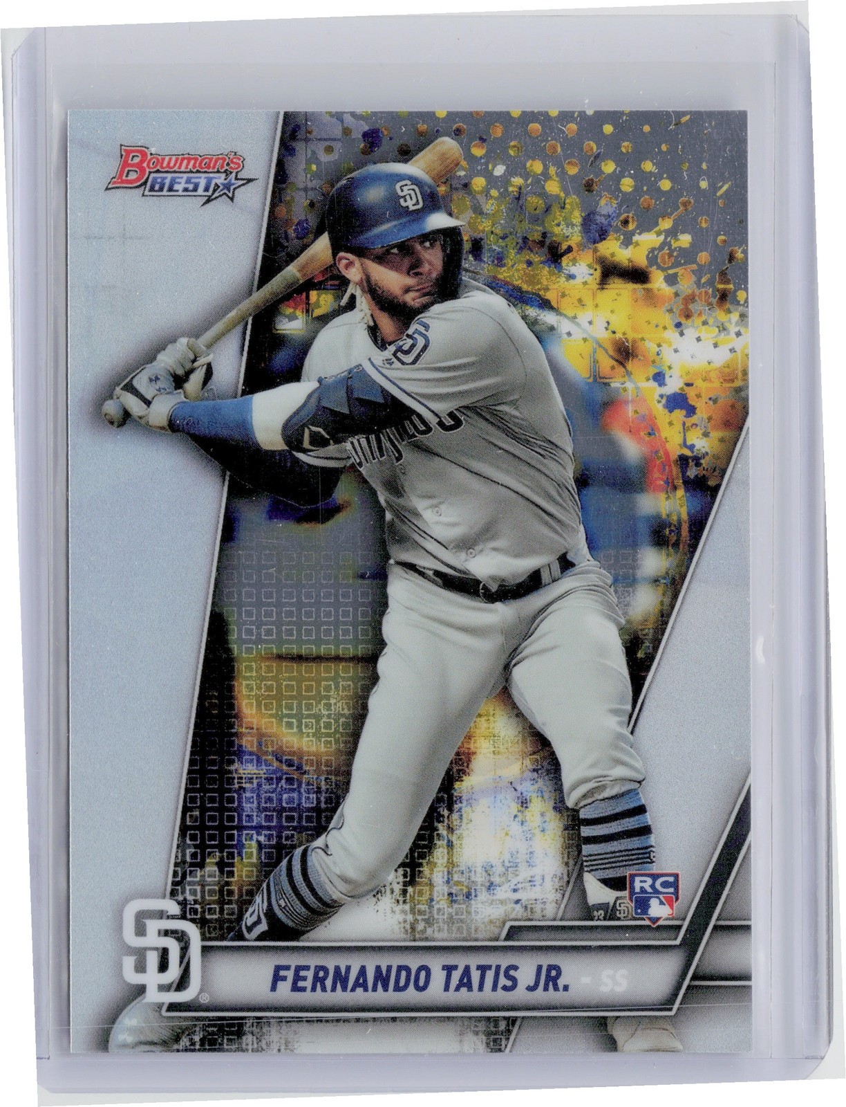 2019 Bowman's Best Fernando Tatis Jr. Refractor #58 Padres