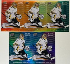 2023-24 Upper Deck Allure Jeremy Swayman Color Flow RAINBOW #CF-31