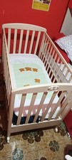 LETTINO BIMBO IN LEGNO ACERO