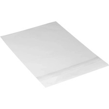 Archival Methods 22-7/16x28-1/4" Crystal Clear Bags w/Safety Seal, 100-Pack