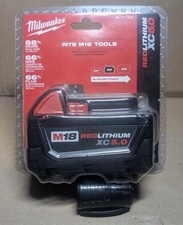 Milwaukee M18 REDLITHIUM XC5.0 Extended Capacity Battery Pack -Black - BRAND NEW