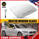Passenger Side Mirror Right Glass Heated For 4Pin 2010-16 Blind BMW 528 535 550