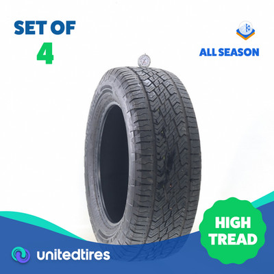 Set of (4) Used 255/60R18 Continental CrossContact ATR 108T - 8-8.5/32