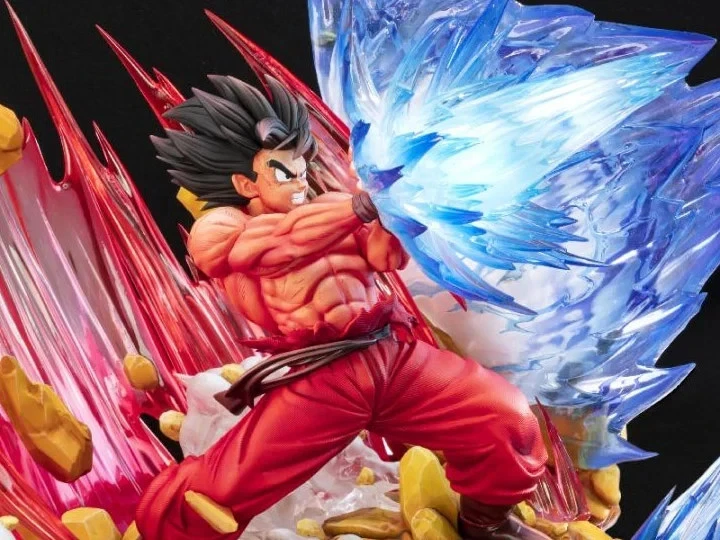Son Goku Kaio Ken Tsume HQS Dragon Ball Z Statue OVP Sealed/New