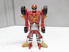 Vintage Megaforce Red Ranger Morphin Figure Power Rangers Bandai Dragon Zord Car